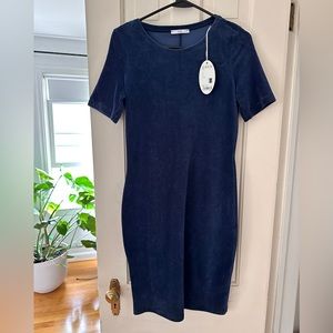 Espirt Blue Velvet Dress size S